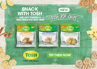 Try the delicious new Tosh Pop Corn Chips!