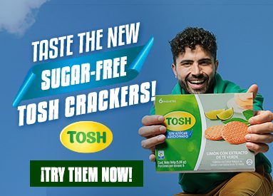 Take care of yourself with the new TOSH Sugar-Free cookies.